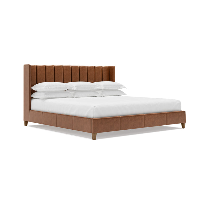 Elias Bed Frame in Cognac#color_cognac