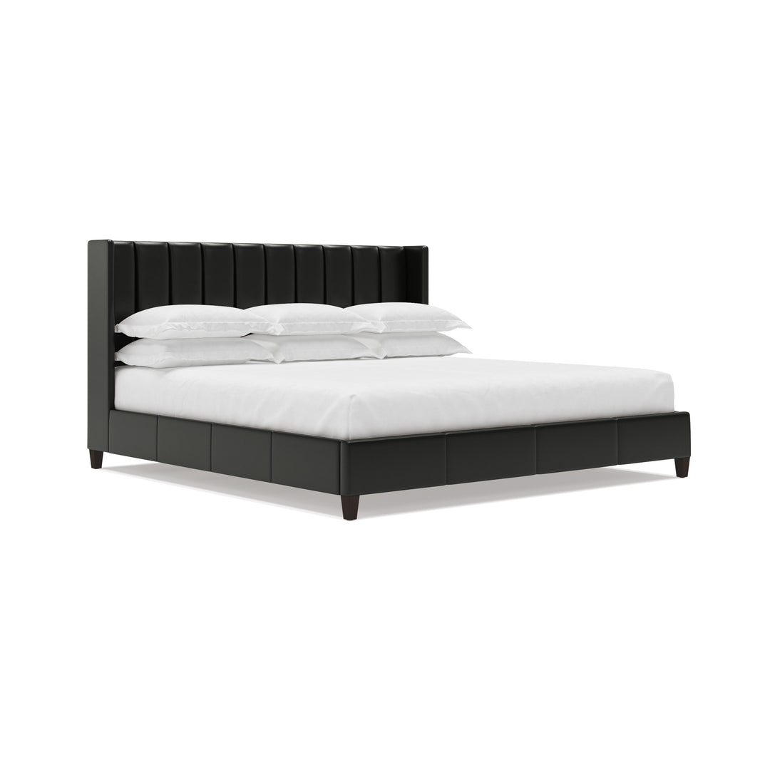 Elias Bed Frame in Jet#color_jet