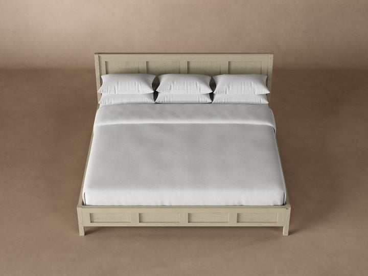 Emery Canopy Bed Frame in Whitewash#color_whitewash