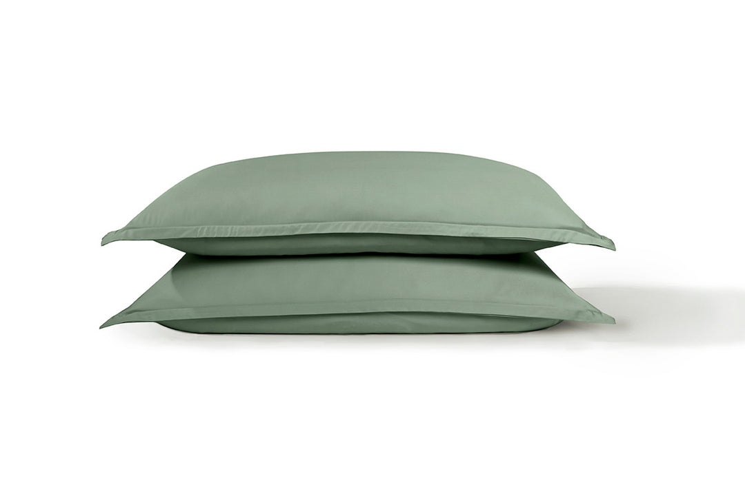 Green sham pillow stack#color_eucalyptus