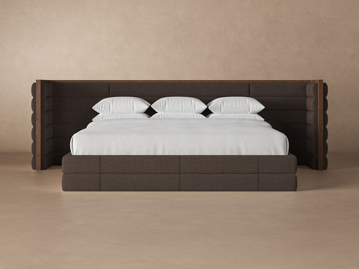 Bark colored Harrison bedframe #color_bark
