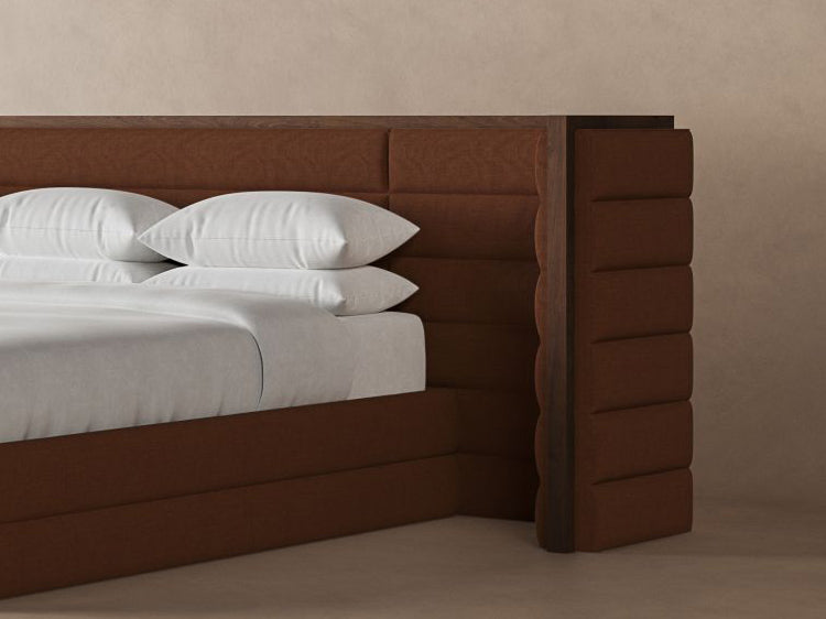 Clay colored Harrison bedframe #color_clay