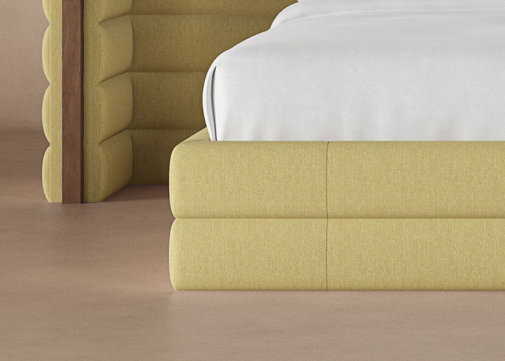 Iceland moss colored Harrison bedframe #color_iceland-moss