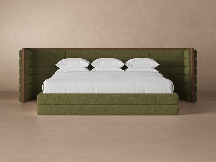 Moss colored Harrison bedframe #color_moss