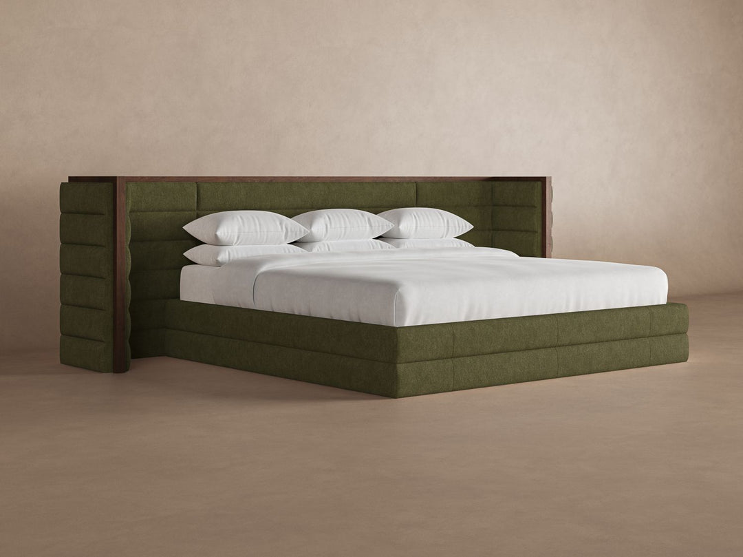 Moss colored Harrison bedframe #color_moss