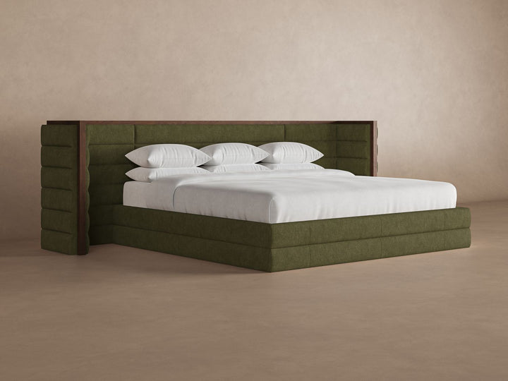 Moss colored Harrison bedframe #color_moss