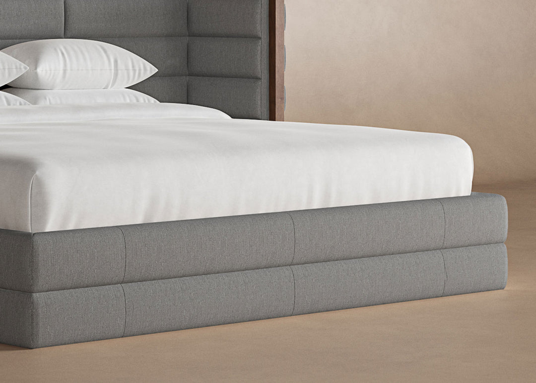Harrison bed frame in Slate #color_slate
