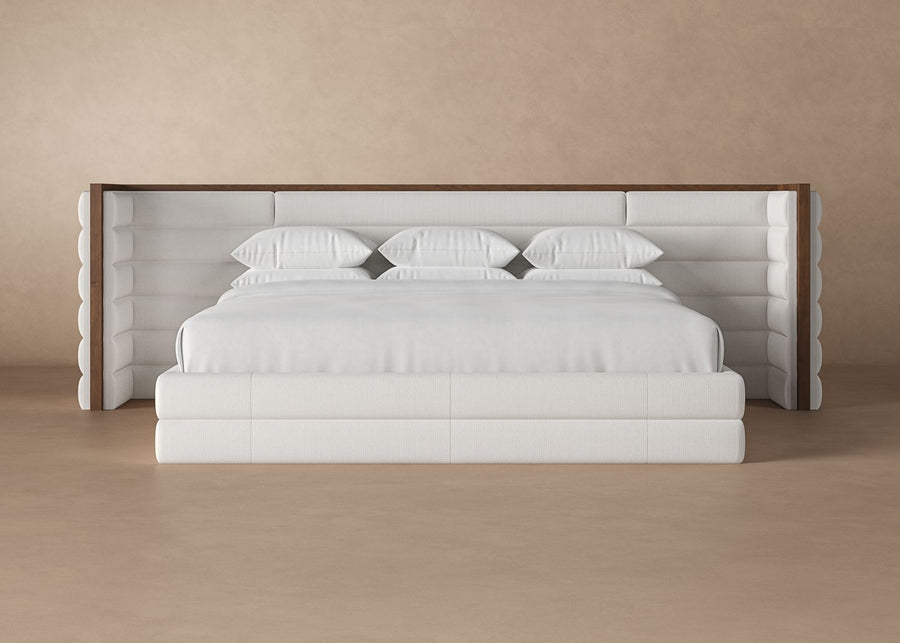 Snow colored Harrison bedframe #color_snow