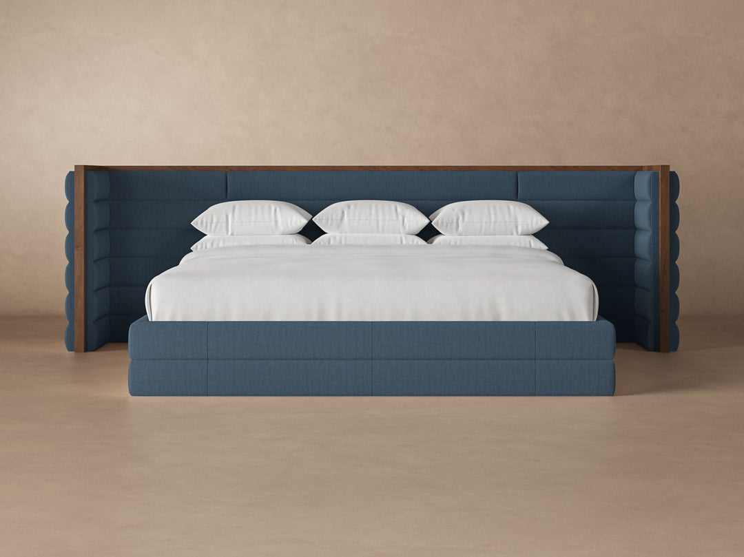 Steel colored Harrison bedframe #color_steel