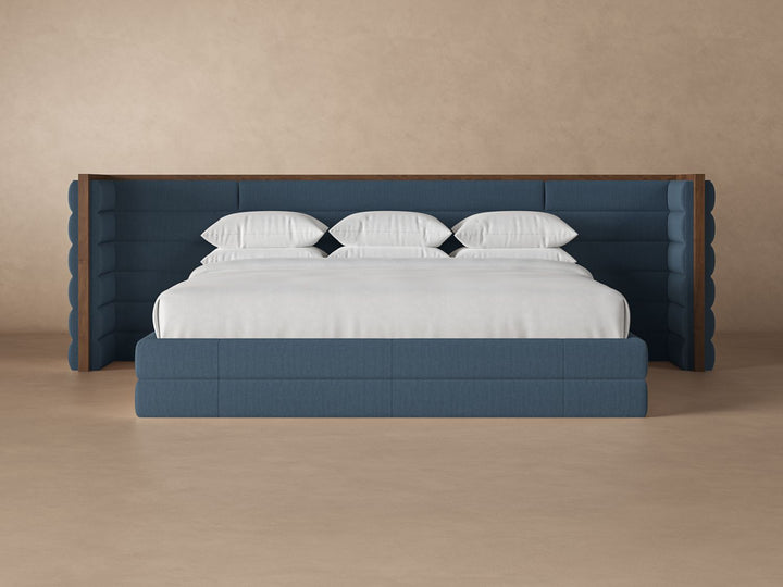 Steel colored Harrison bedframe #color_steel