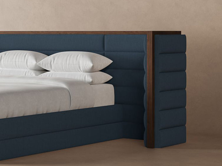 Steel colored Harrison bedframe #color_steel
