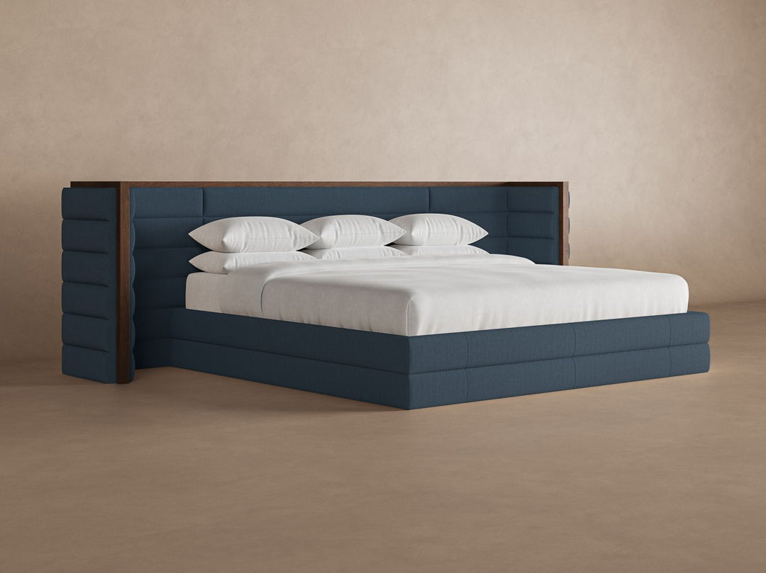 Steel colored Harrison bedframe #color_steel