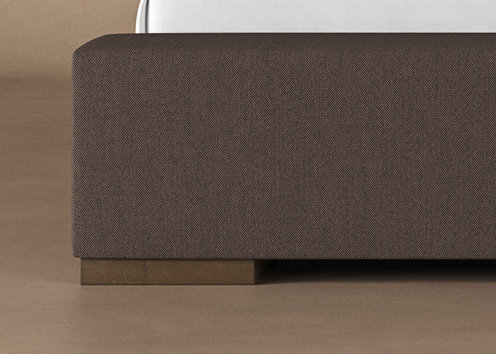 Haven Bed Frame in Bark#color_bark