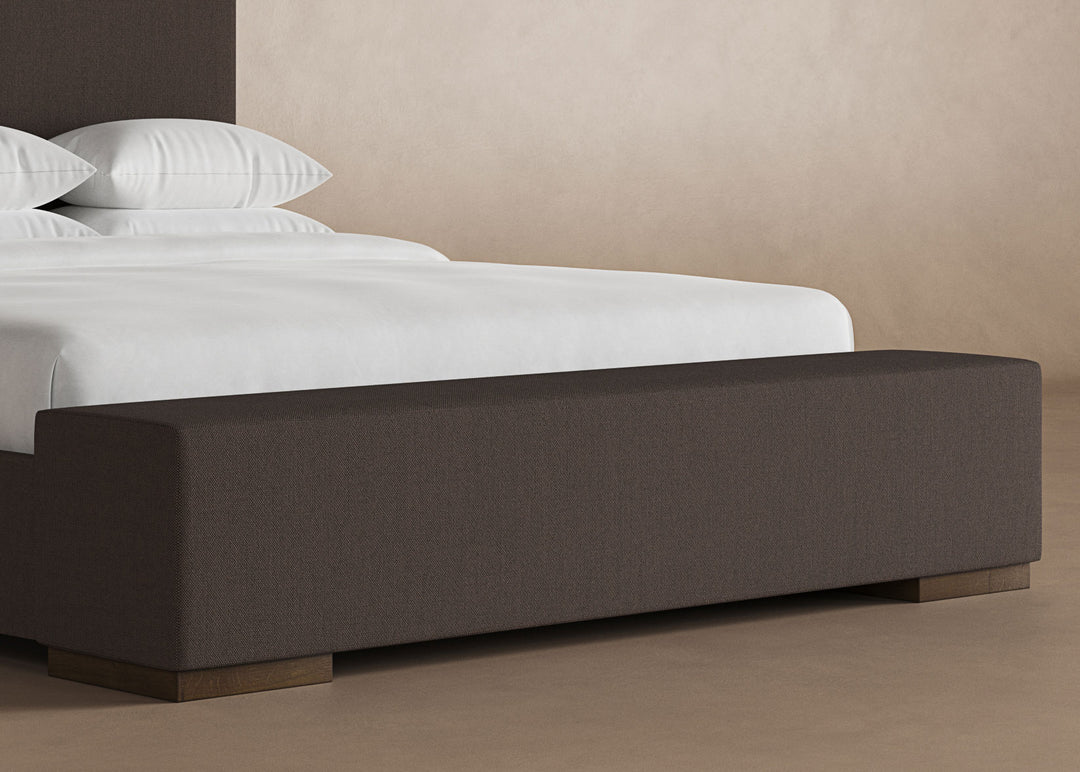 Haven Bed Frame in Bark#color_bark