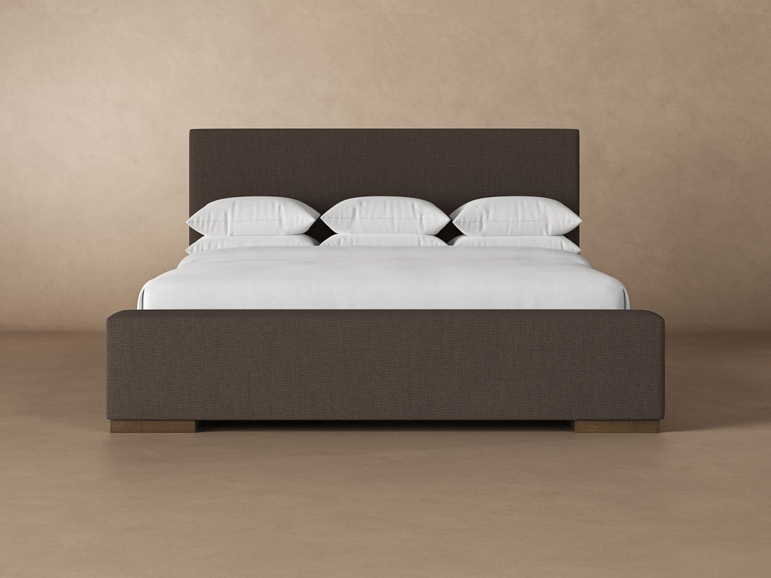 Haven Bed Frame in Bark#color_bark