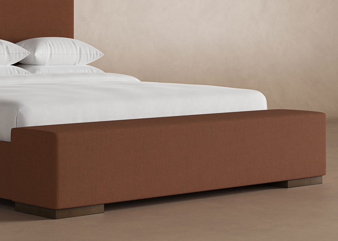 Haven Bed Frame in Clay#color_clay