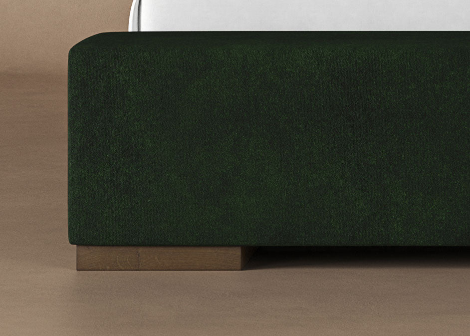 Haven Bed Frame in Emerald#color_emerald