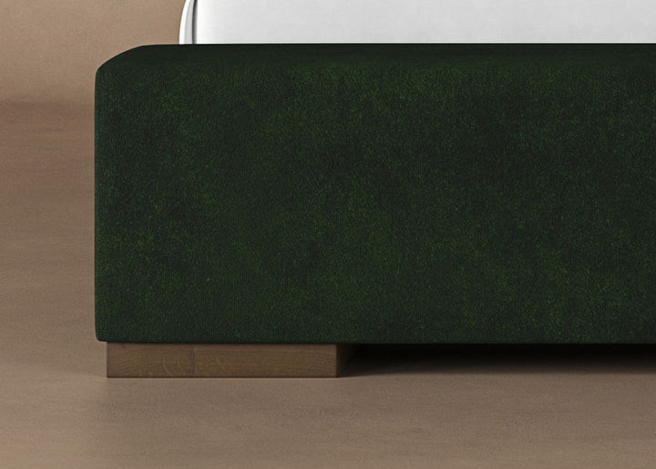 Haven Bed Frame in Emerald#color_emerald