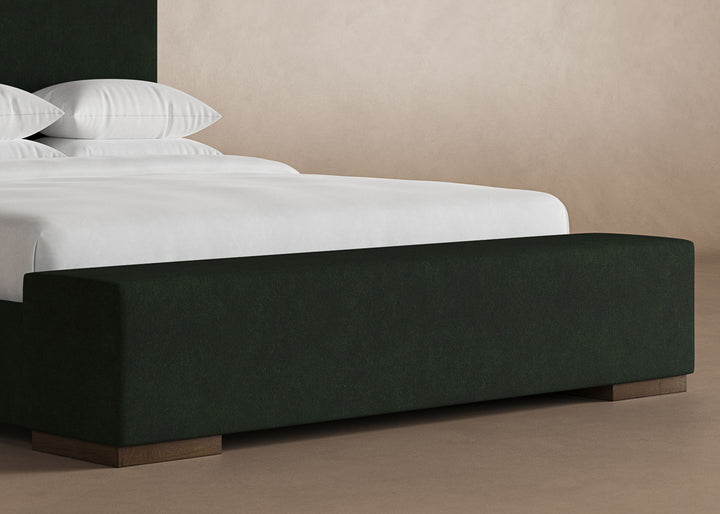 Haven Bed Frame in Emerald#color_emerald