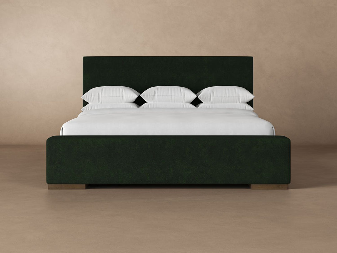 Haven Bed Frame in Emerald#color_emerald