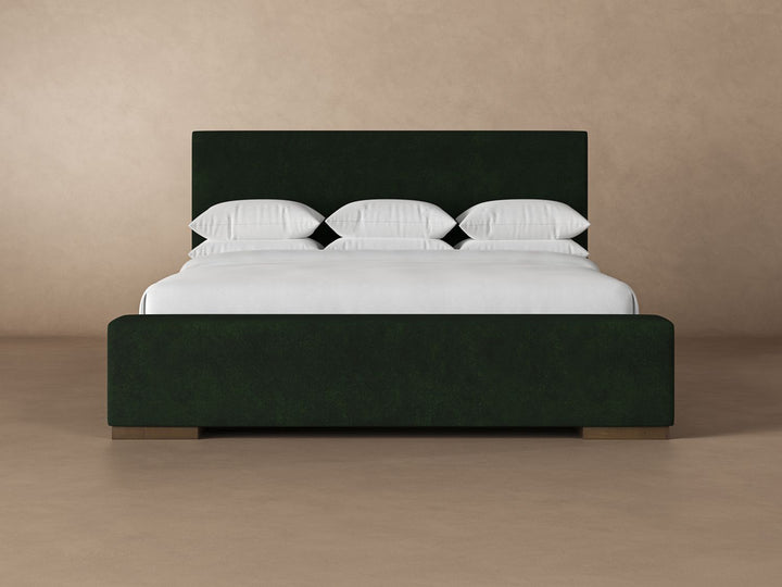 Haven Bed Frame in Emerald#color_emerald