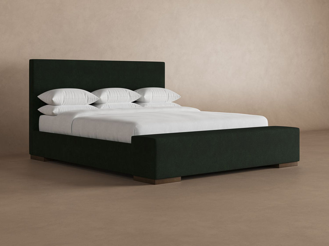 Haven Bed Frame in Emerald#color_emerald