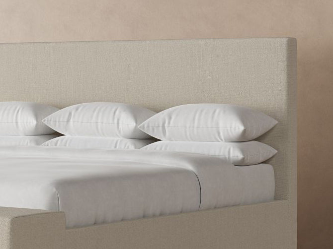 Haven Bed Frame in Flax#color_flax