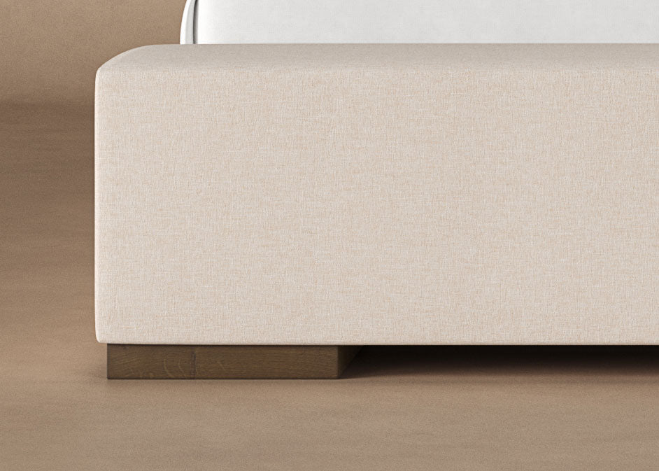 Haven Bed Frame in Oatmeal#color_oatmeal