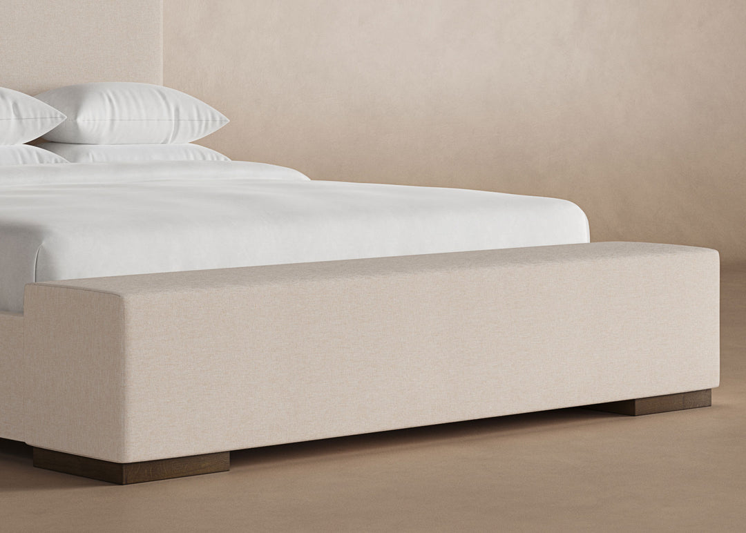 Haven Bed Frame in Oatmeal#color_oatmeal