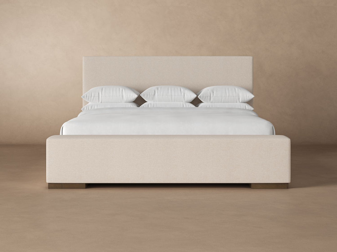 Haven Bed Frame in Oatmeal#color_oatmeal