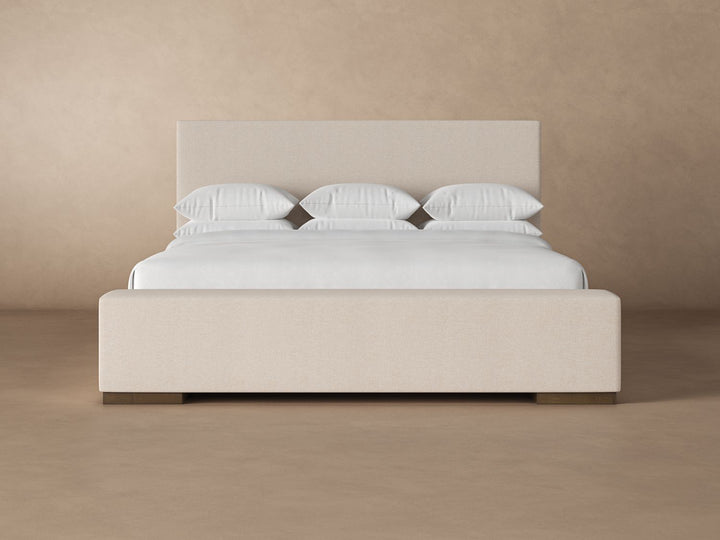 Haven Bed Frame in Oatmeal#color_oatmeal
