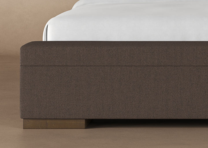 Haven Storage Bed Frame in Bark#color_bark