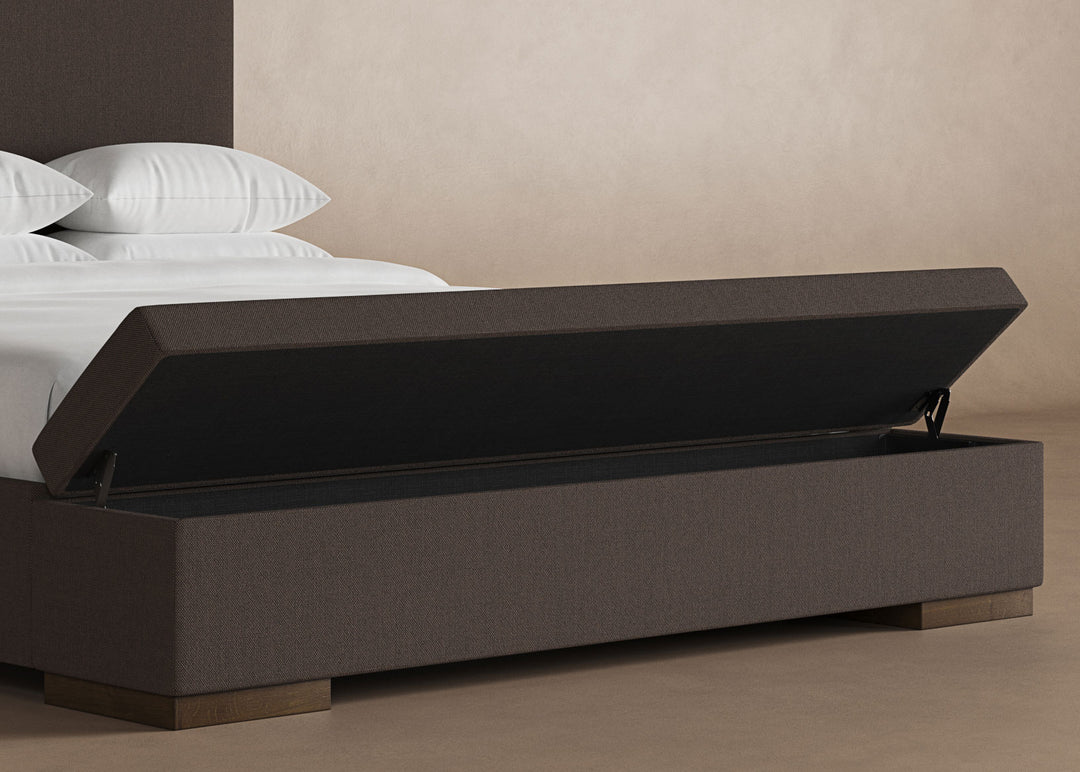 Haven Storage Bench in Bark#color_bark