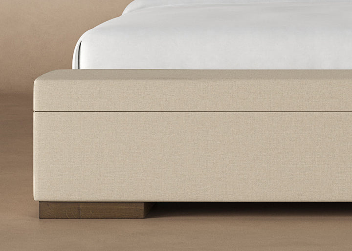 Haven Storage Bed Frame in Buff#color_buff