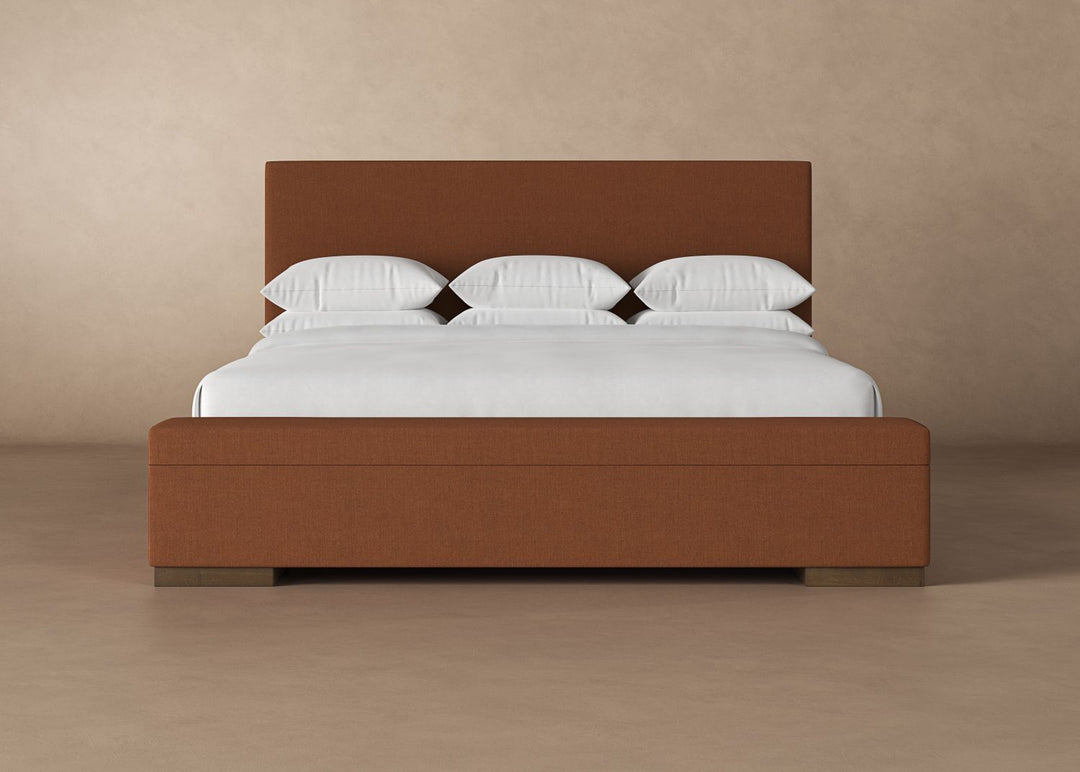 Haven Storage Bed in Clay#color_clay