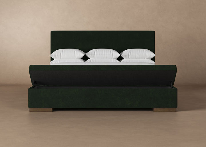 Haven Storage Bed in Emerald#color_emerald