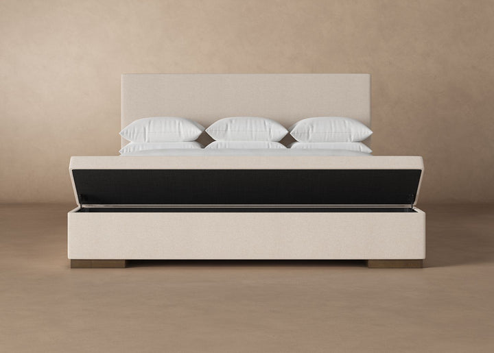 Haven Storage Bed in Oatmeal#color_oatmeal