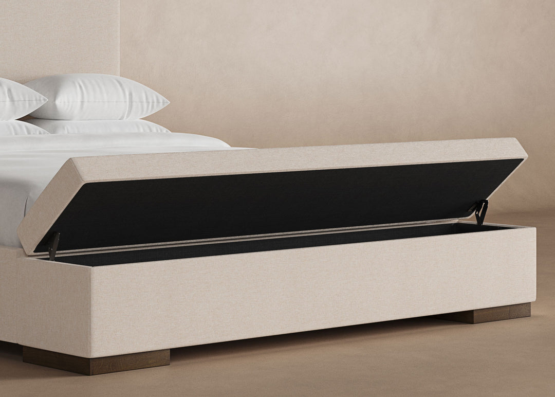 Haven Storage Bench in Oatmeal#color_oatmeal
