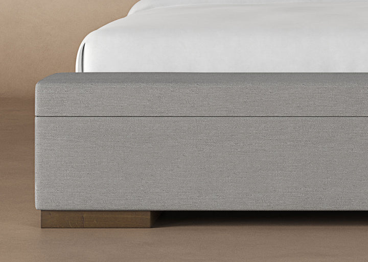 Haven Storage Bed Frame in Slate#color_slate