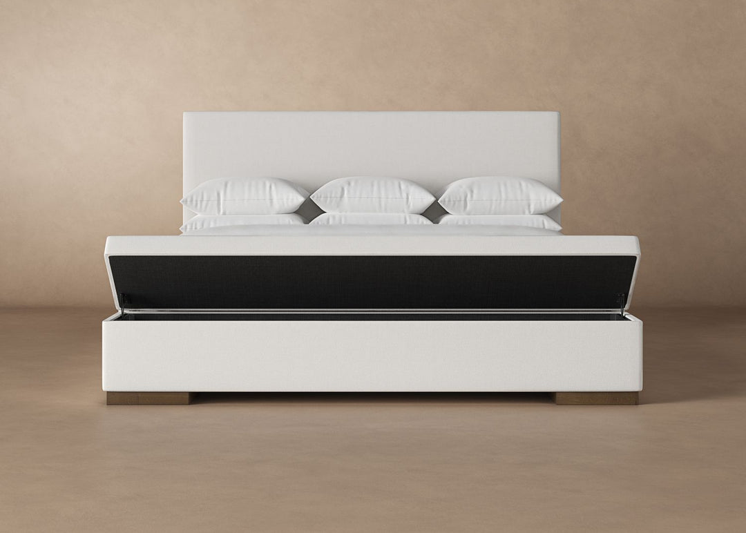 Haven Storage Bed in Snow#color_snow