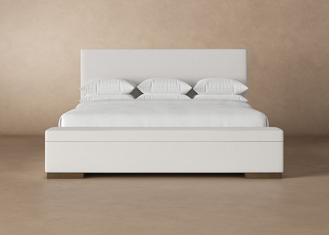 Haven Storage Bed in Snow#color_snow