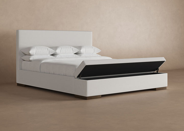 Haven Storage Bed in Snow#color_snow