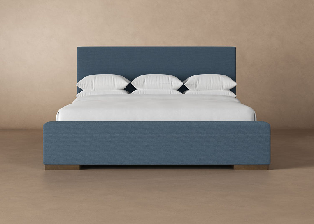 Haven Storage Bed in Steel#color_steel