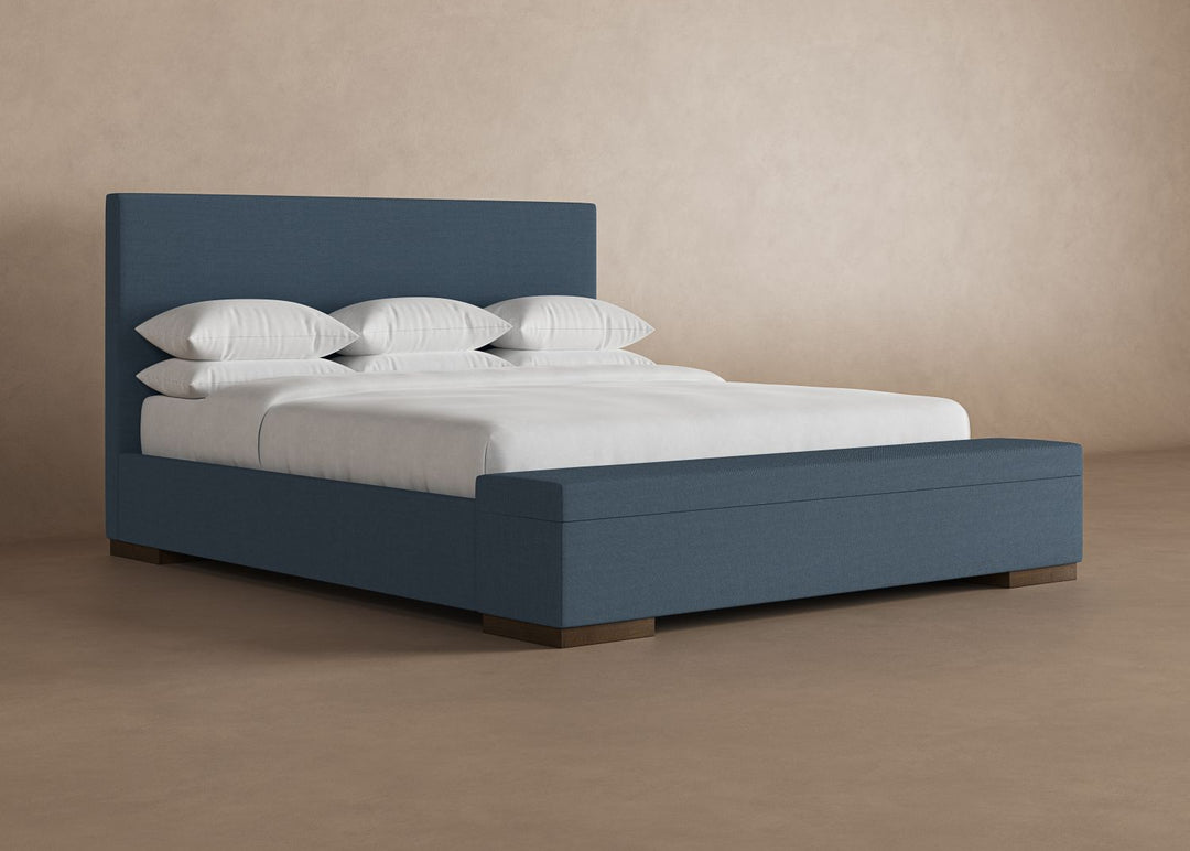 Haven Storage Bed in Steel#color_steel