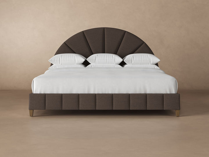 Huxley Bed Frame in Bark#color_bark