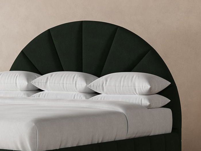 Huxley Bed Frame in Emerald#color_emerald