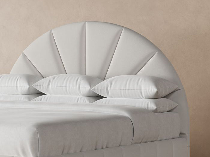 Huxley Bed Frame in Snow#color_snow