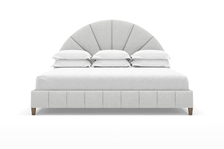Angled Huxley Bed Frame in Dove#color_dove