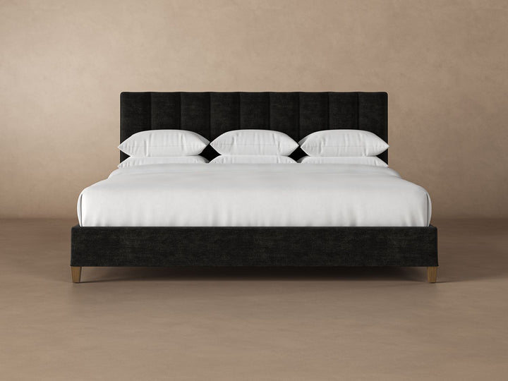 Angled Kenai Bed Frame in Ebony#color_onyx