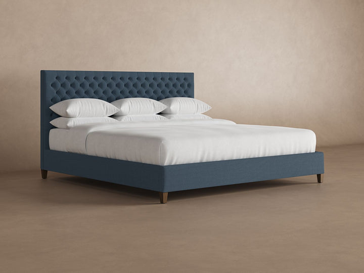 Kincaid Bed Frame in Steel#color_steel